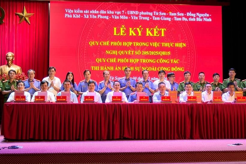 VKSND KHU VỰC 7, BẮC NINH KÝ QUY CHẾ PHỐI HỢP VỚI 9 XÃ, PHƯỜNG TRÊN ĐỊA BÀN.mp4